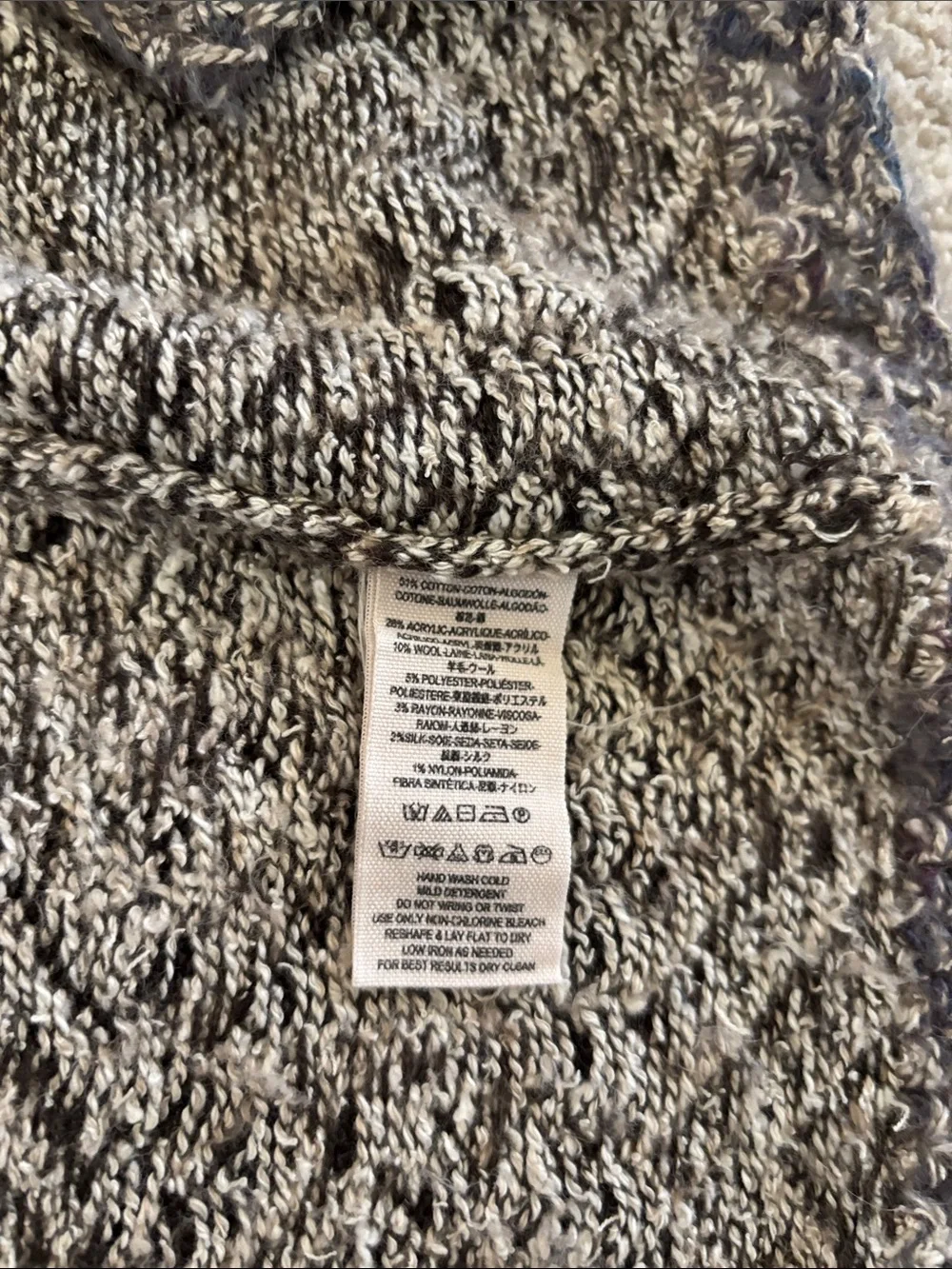 Free People - Kai Tassel Pom Pom Tapestry Hooded Long Cardigan Bojo Chic